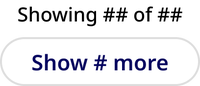 Show # more button text is now dark blue