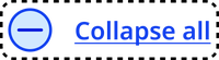 A dashed line around the collapse all component indicates a focused state.