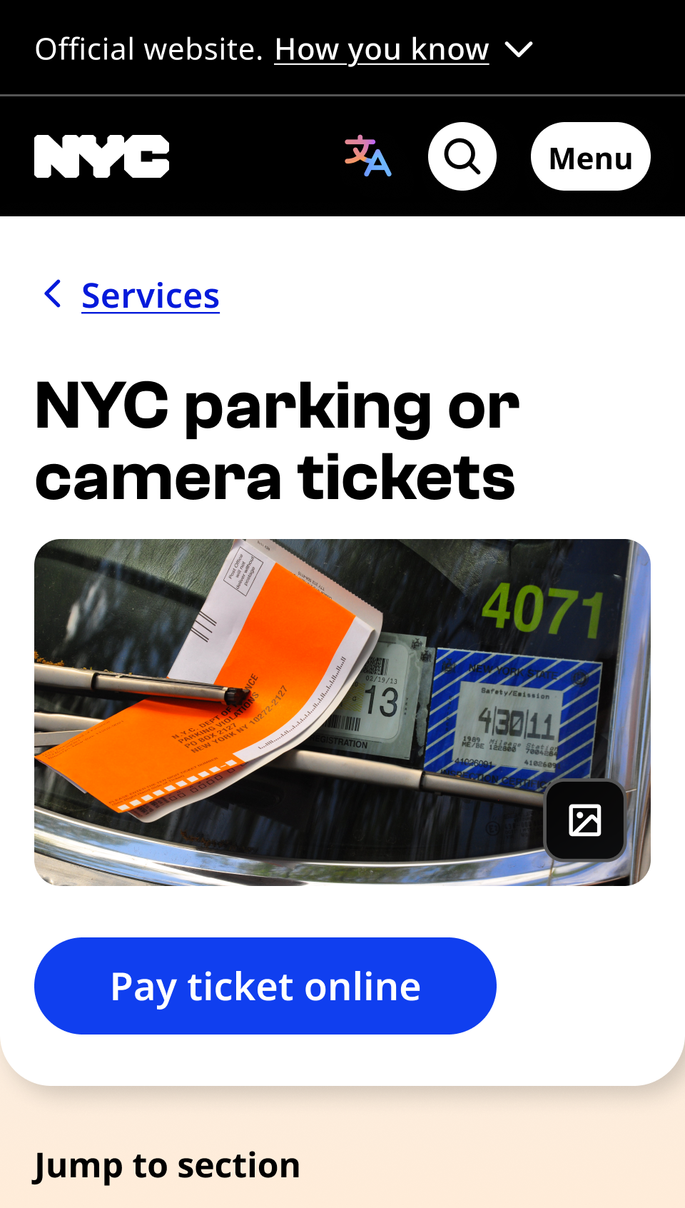 Media - NYC Digital Design System